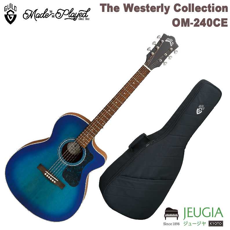 GUILD Westerly Collection/OM-240CE DBB(Dark Blue Burst) アコースティックギター