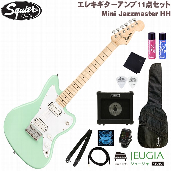 楽天市場】Squier by Fender Mini Jazzmaster HH Maple