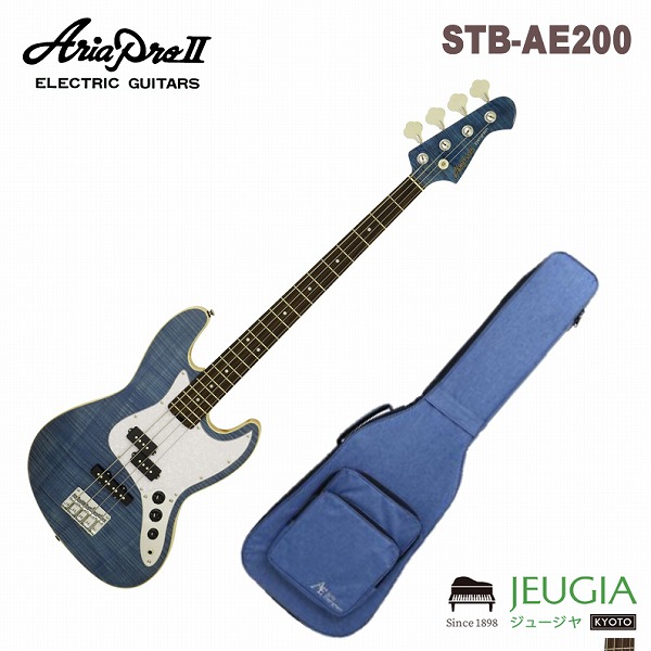 楽天市場】エレキベース AriaProII STB-AE200 LRBL ローレライブルー