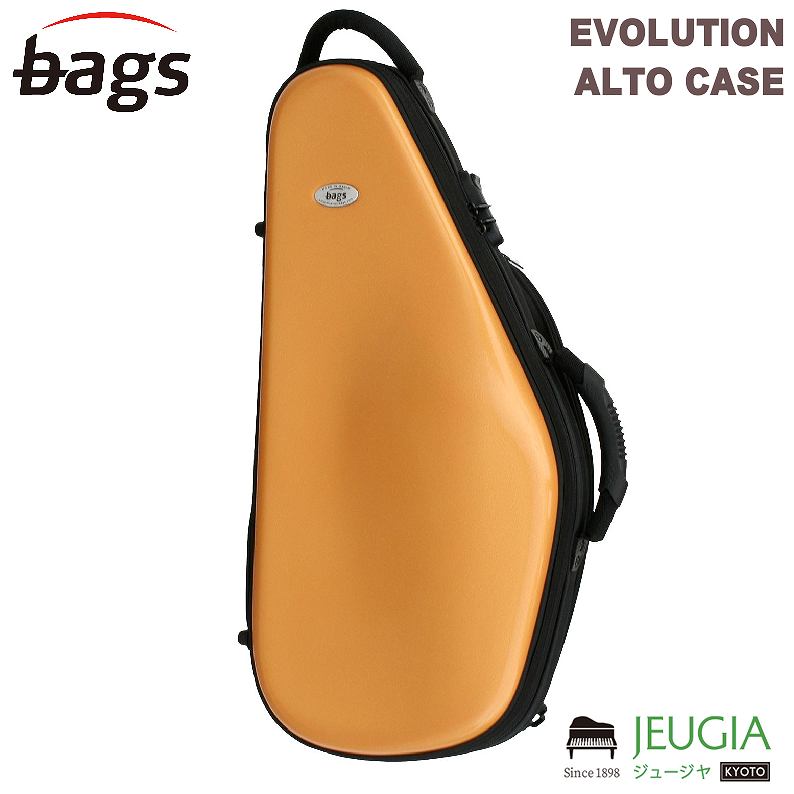 bags EVOLUTION EFAS M-GOLD（メタリックゴールド） アルトサックス ハードケース バッグス