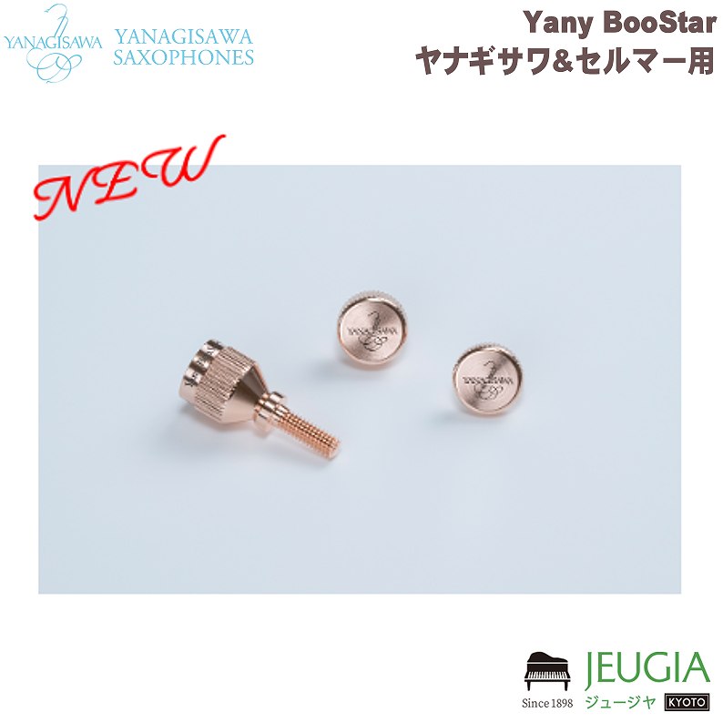 YANAGISAWA Yany BooStar ゴールドプレート Amazon | Yany BooStar✧(ヤニー・ブースター)ネック止めネジ
