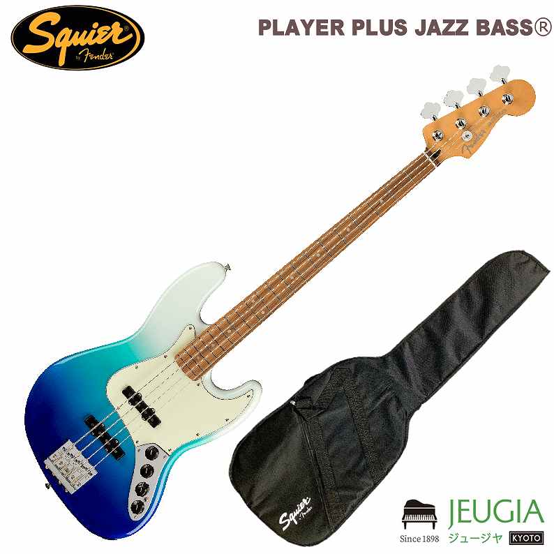Fender Player Jazz Bass 水色 セミハードケース 今年人気のブランド品や Fender +セミハードケース（Fender 水色