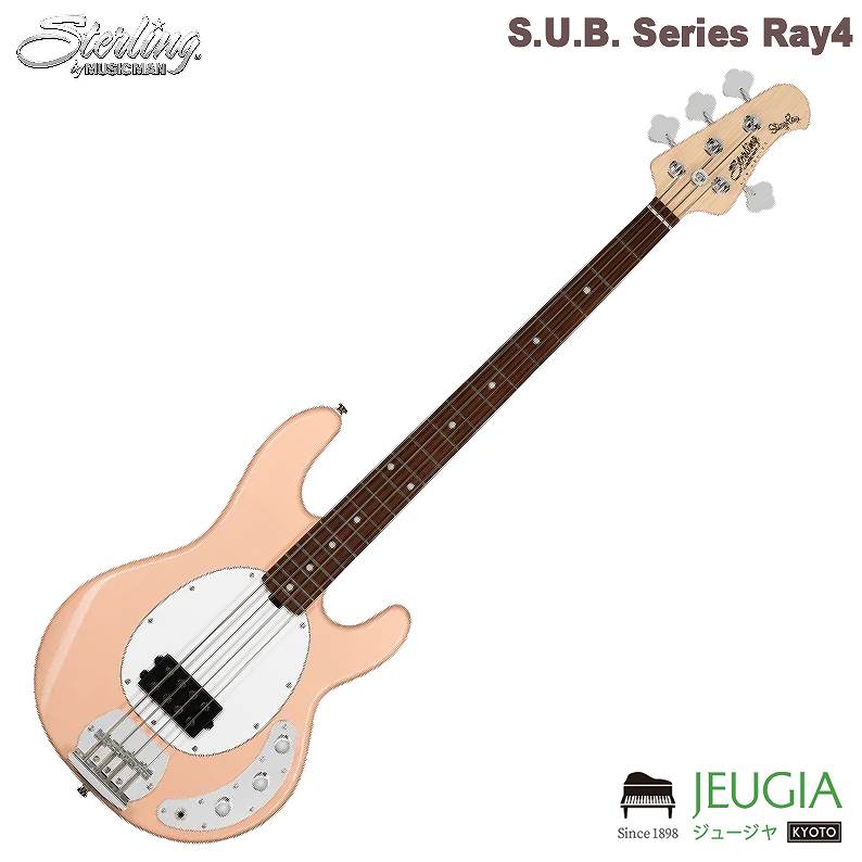楽天市場】Sterling by MUSIC MAN SUB Ray4 -Pueblo Pink- 新品