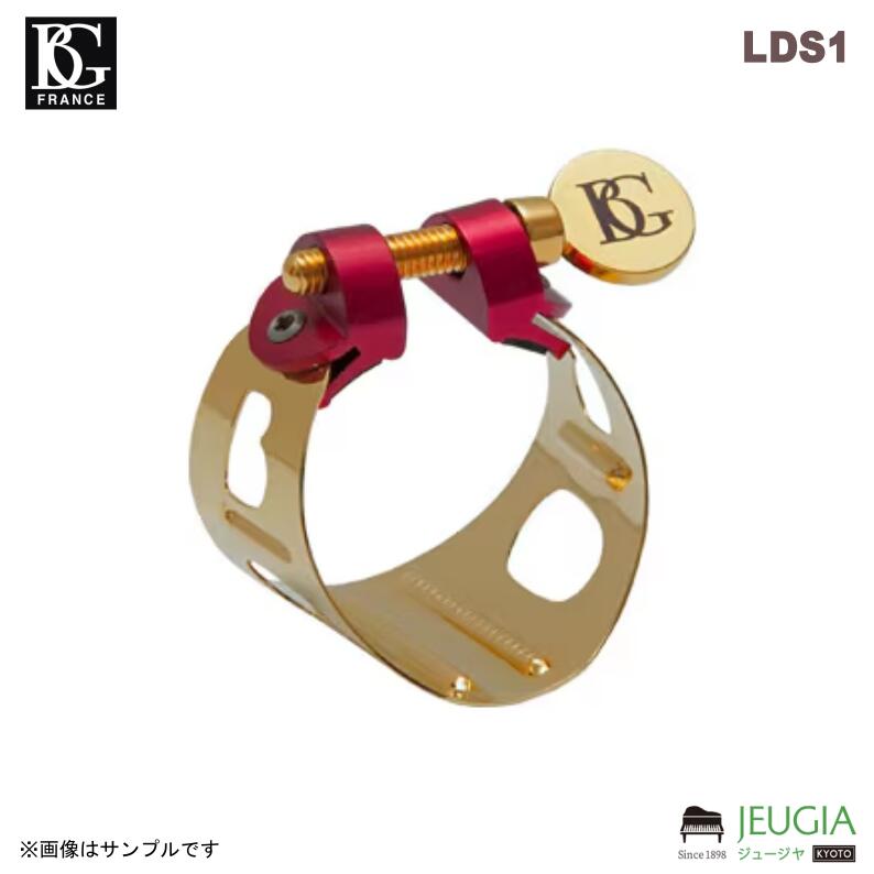 BG ( ビージー ) / ソプラノサックス用リガチャー デュオ LDS1 金メッキ(GP)