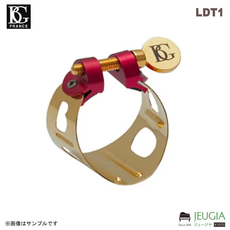 BG ( ビージー ) /テナーサックス用リガチャー デュオ LDT1 / 金メッキ(GP)