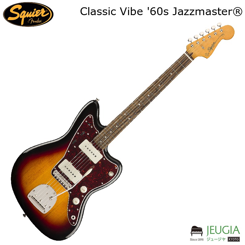 楽天市場】SQUIER スクワイヤー Classic Vibe 60s Jazzmaster