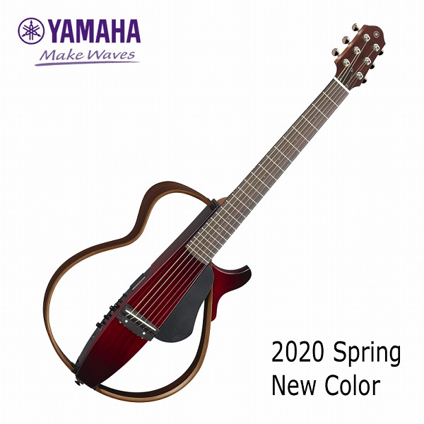 【2022年　Spring New Color】YAMAHA SLG200S CRB ヤマハ サイレントギター アコースティックギター クリムゾンレッド