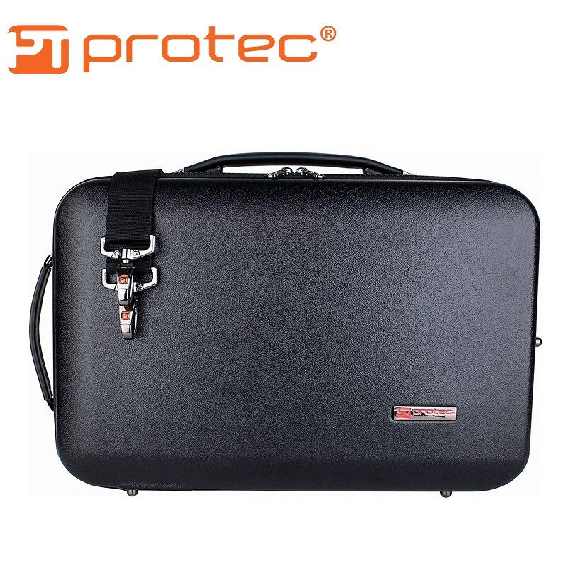 プロテック PROTEC クラリネット用ABS樹脂製セミハードケース ダブル 2本収納 BM307D ブラック|京都 JEUGIA(ジュージヤ 楽器)