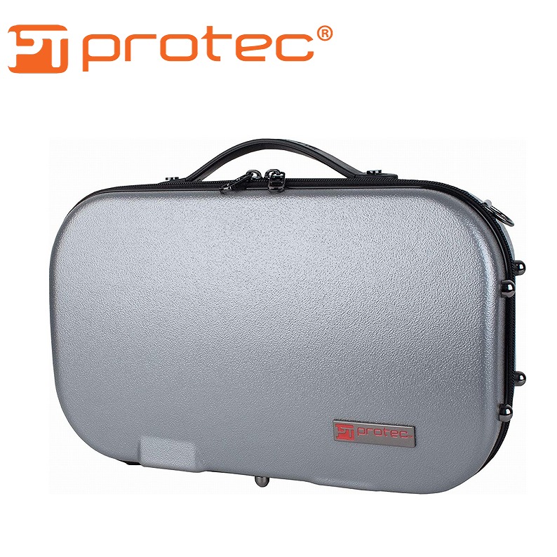 プロテック PROTEC クラリネット用ABS樹脂製コンパクトセミハードケース シルバー BM307SX｜京都 JEUGIA（ジュージヤ 楽器）