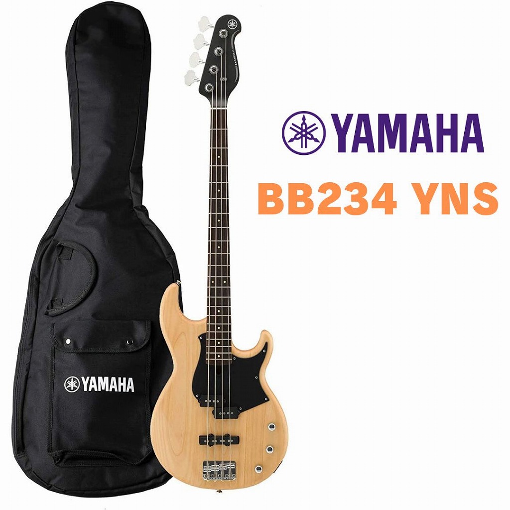 YAMAHA ヤマハ BB234 エレキベース イエローナチュラルサテン ベース Amazon | YAMAHA BB234 YNS (イエローナチュラルサテン) ベース