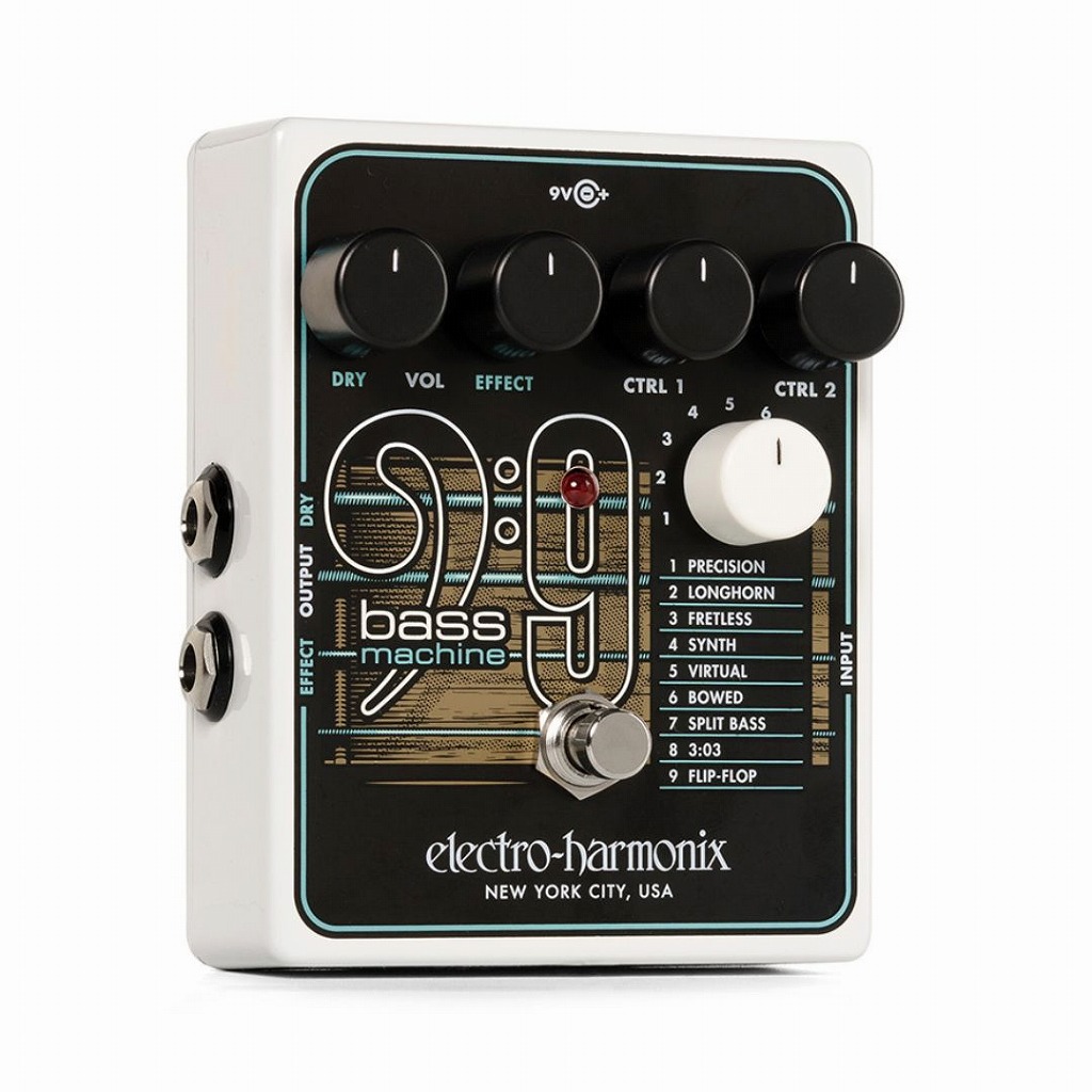 楽天市場】ELECTRO-HARMONIX BASS 9 Bass Machine ベースサウンド