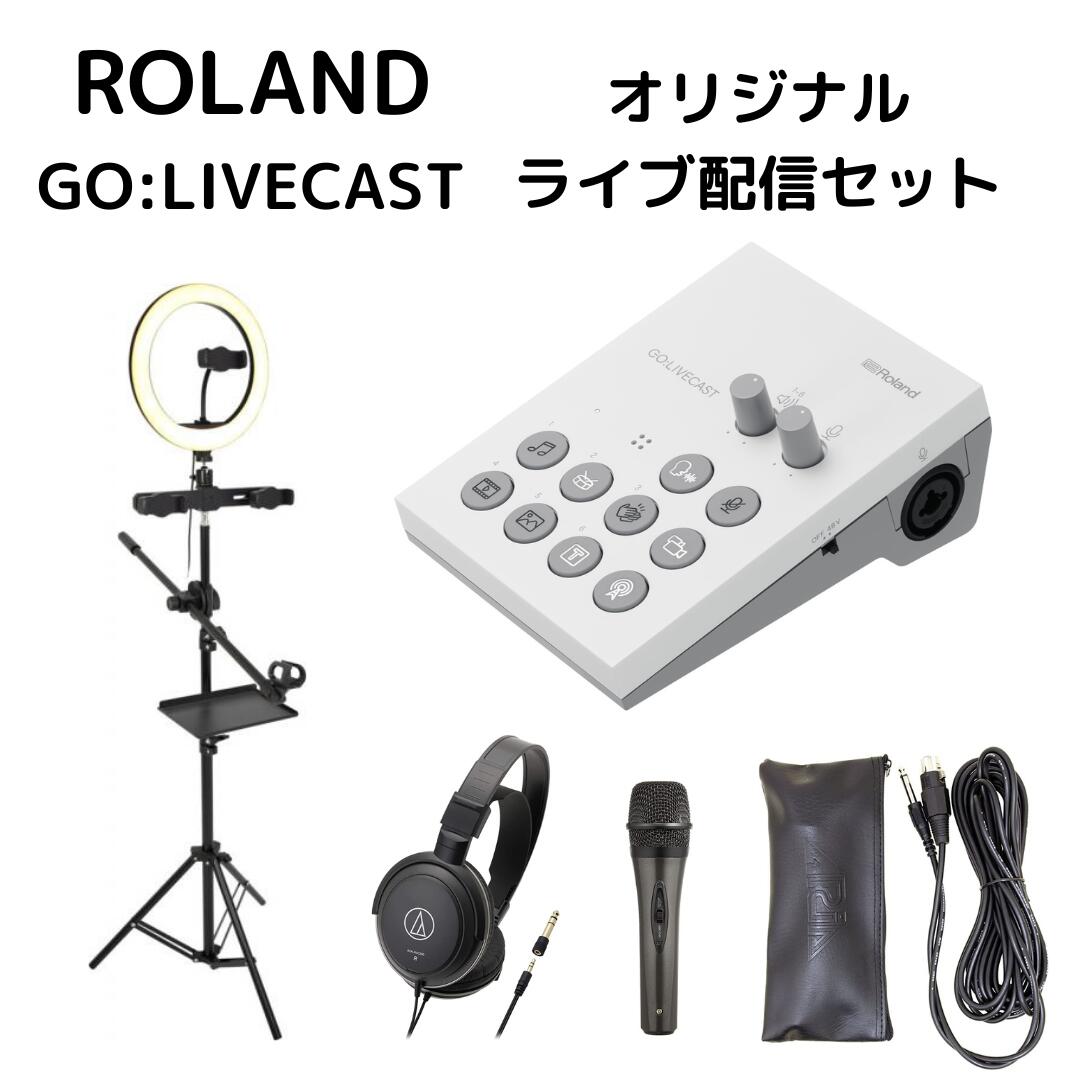見事な創造力 Roland Go Livecast オリジナル配信セットyoutube Twitch ツイキャス Showroom 配信初心者 Fucoa Cl