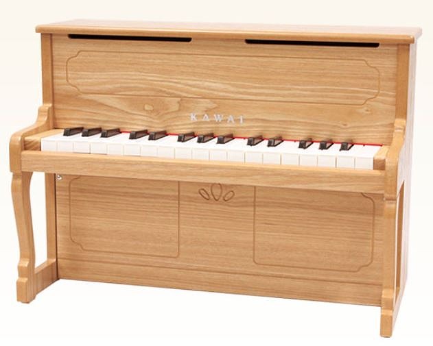 美品‼️KAWAI カワイ ミニピアノ　天然木ナチュラル 32鍵盤 グランドピアノ KAWAI ミニピアノ アップライトピアノ ナチュラル 1154 32鍵盤