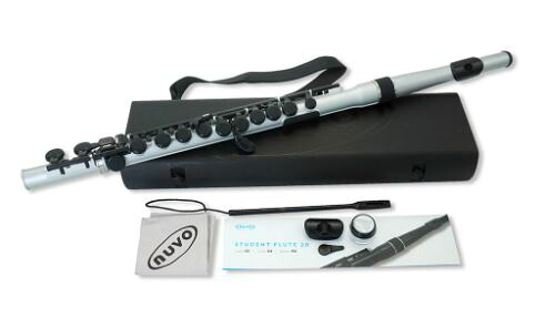 NUVO student Flute2.0 SILVER/BLACK N230 ヌーヴォ スチューデントフルート シルバー ブラックフルート プラスチック