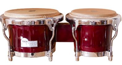 TOCA　Custom Deluxe Bongos-Wood-　4600-DW