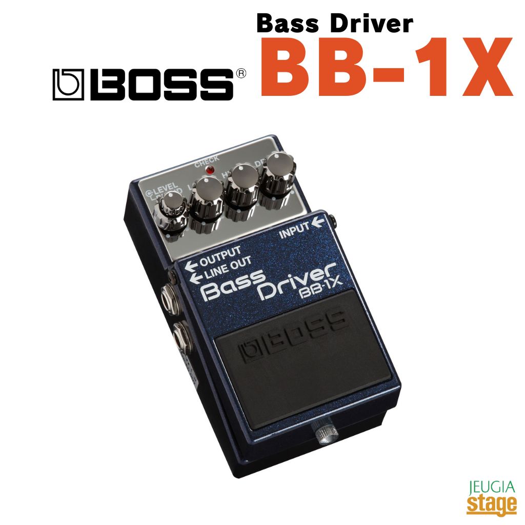 BOSS ベースドライバー BB-1X BB-1X Bass Driver（ベースドライバー） │ BOSSマニア共和国