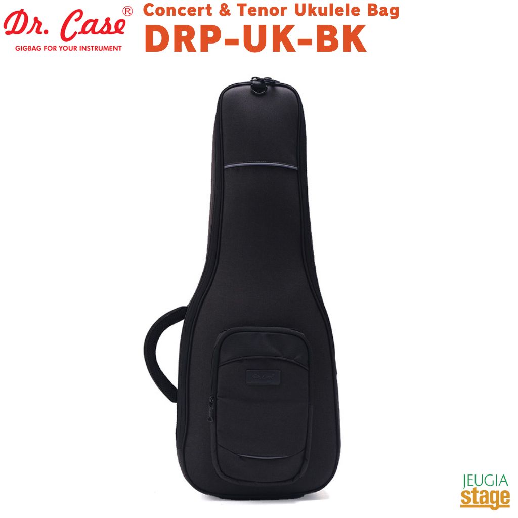 Dr.Case PORTAGE 2.0 SERIES DRP-UK-BK ドクターケース ウクレレ用バッグ コンサートウクレレ テナーウクレレ ケース 黒 ブラック Black 【Stage-】Ukulele