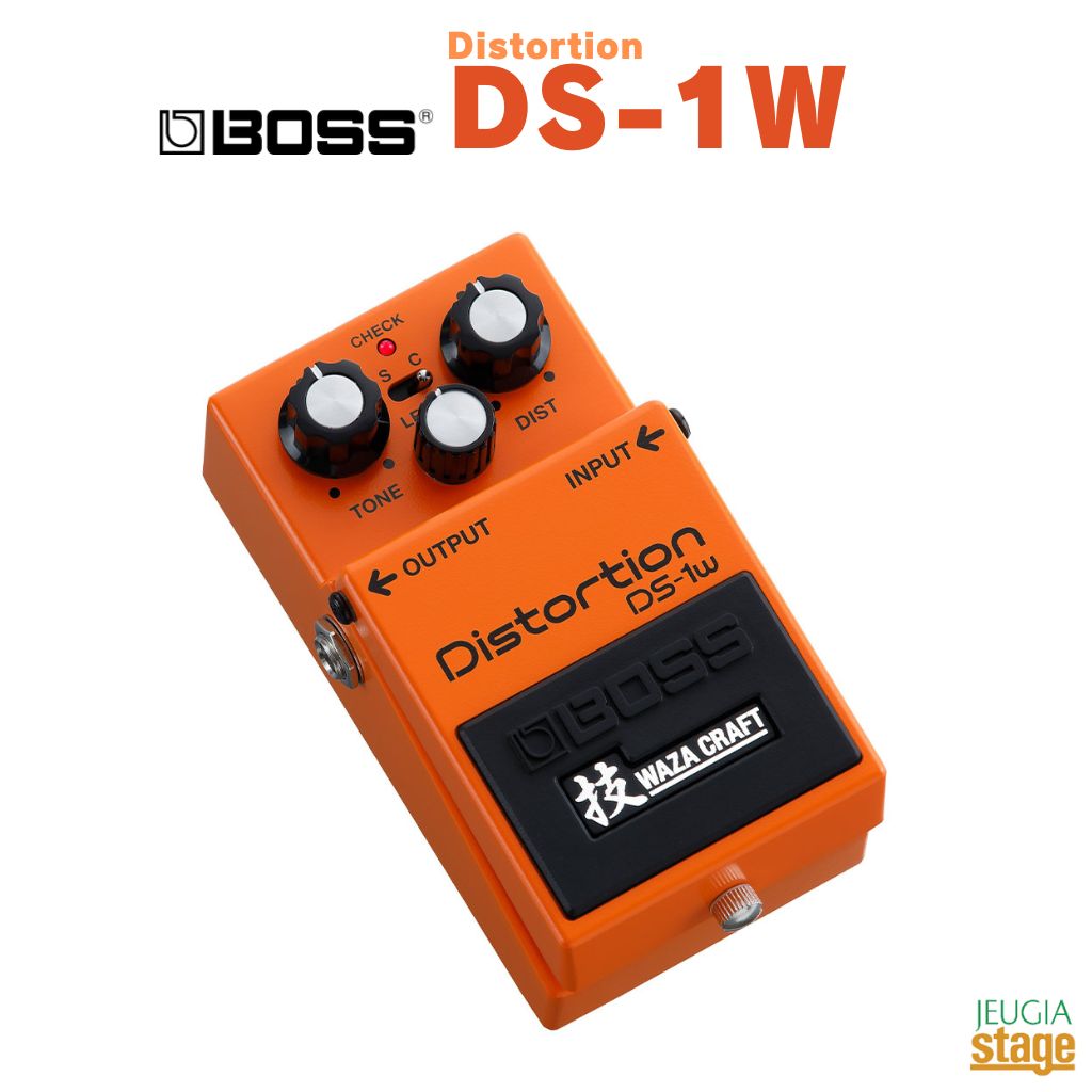 BOSS Distortin DS-1W ボス ディストーション WAZA CRAFT 技クラフト 【Stage- Guitar Accessory】エフェクター effector effect pedal ボスコン