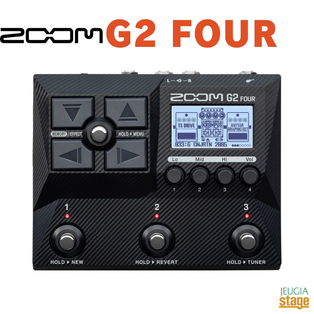 楽天市場】ZOOM G2 FOUR ギターマルチエフェクター アンプ