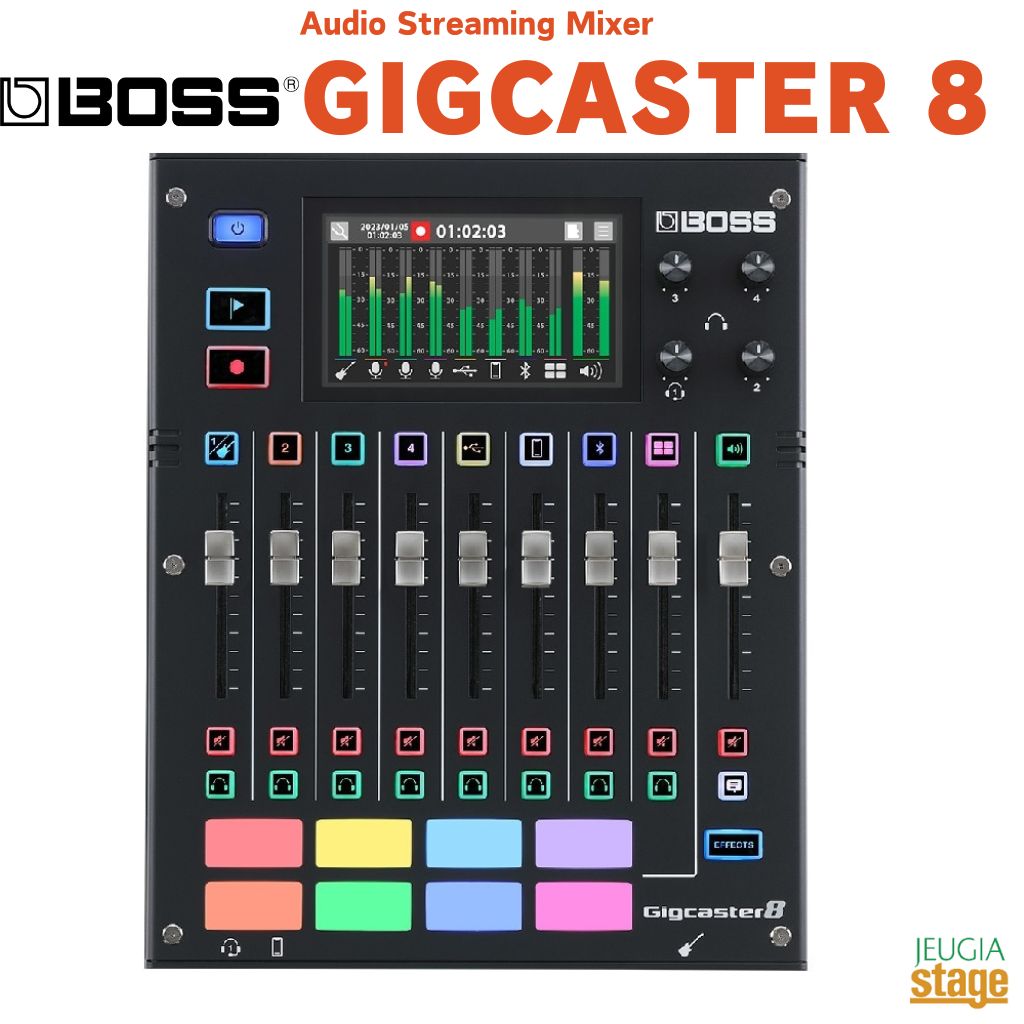 【新品未使用】BOSS GIGCASTER5 GCS-5　ストリーミングミキサー BOSS GIGCASTER 5 ストリーミングミキサー 動画配信 LIVE配信