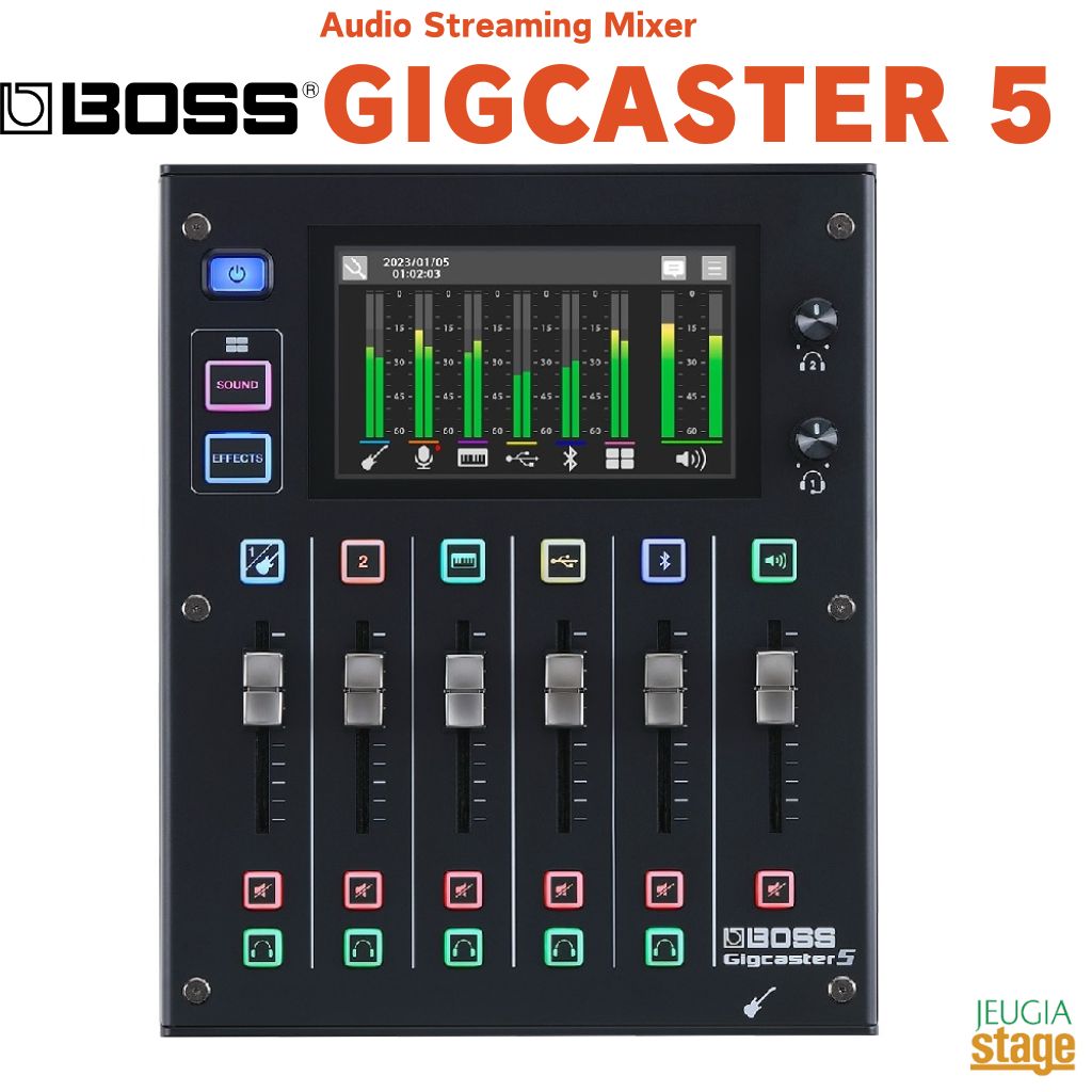 楽天市場】BOSS GIGCASTER 5 [GCS-5] ストリーミング・ミキサー