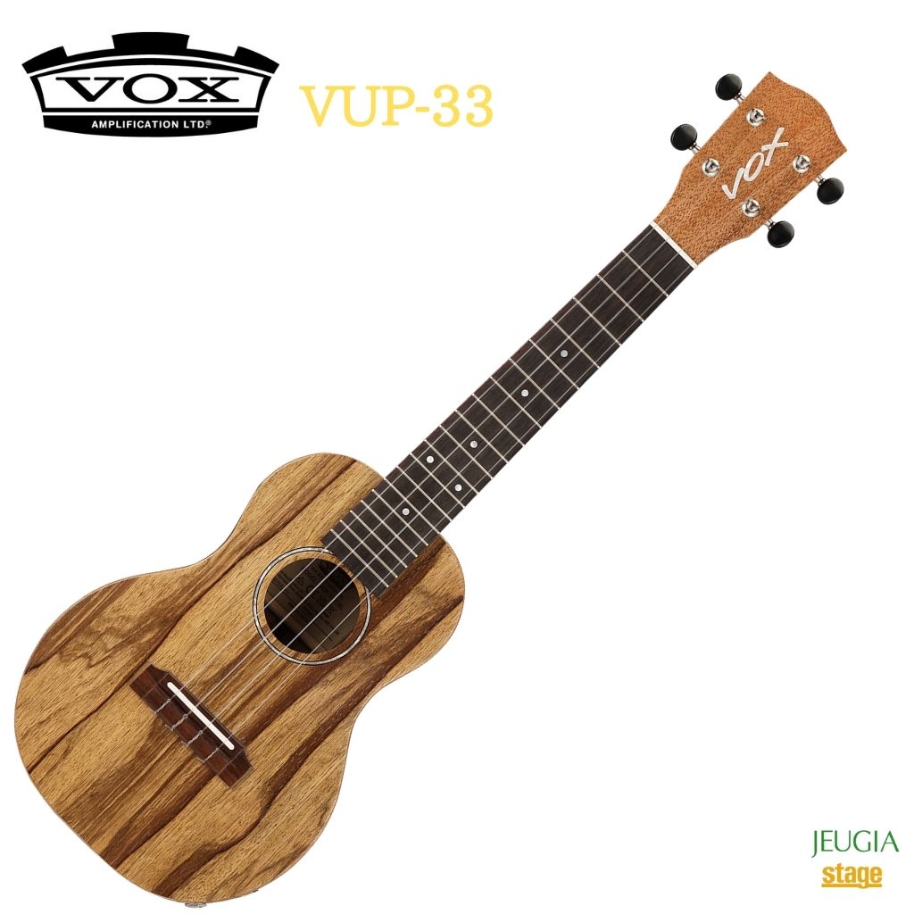 VOX VUP-33-CBLヴォックス ボックス ウクレレ エレキウクレレ 日本製 国産【Stage-】|京都 JEUGIA(ジュージヤ 楽器)