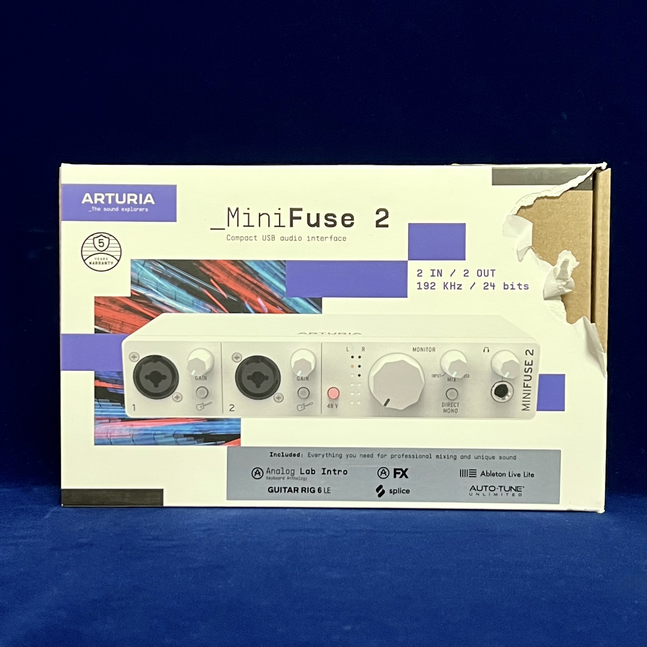 【数量限定アウトレット特価】Arturia MINIFUSE 2 WH アートリア オーディオインターフェイス ミニヒューズ ツー ホワイト 白 【Stage- Desk Top Music】アートゥリア DTM DAW 11,665円