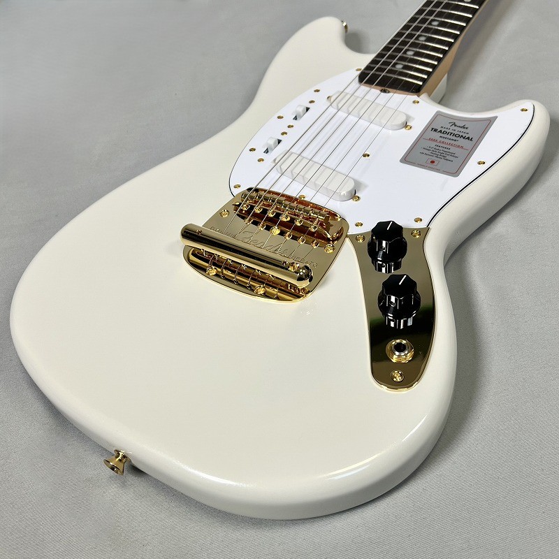 Fender Made in Japan Traditional 2025 Collection, 60s Mustang・・, Rosewood Fingerboard, White Pearl フェンダー エレキギター メイドインジャパントラディショナル ムスタング ホワイトパール 2025年限定 【Stage- Guitar】白 90,145円