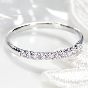 Pt900 テン ダイヤモンド エタニティリング【0.1ct】華奢 シンプル 人気 可愛い おしゃれ 指輪 リング プラチナ ダイア 重ね着け ダイヤ エタニティ 代引手数料無料 送料無料 品質保証書 4月誕生石 プレゼント 細身 diamond 記念日 重ねづけ 10周年|TAKANO