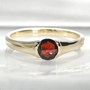 ◉wafu➡ガーネット　指輪　18金 ◉wafu様専用➡ガーネット 指輪 18金