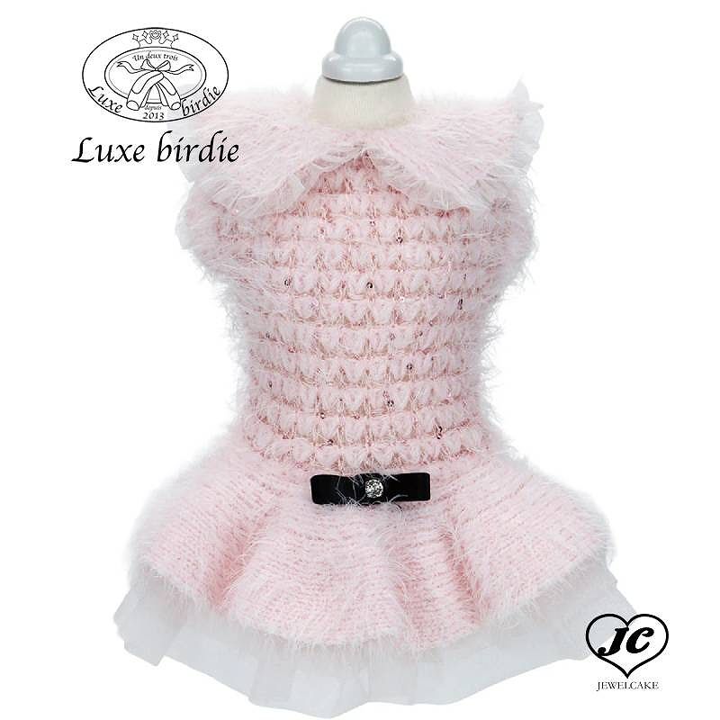 2013 アリュールニットワンピース　LUXEBIRDIE　[サイズ:SS/S/M/L] リュクスバーディ　パステル　ワンピース　犬　犬用品　犬服　ドッグウェア　小型犬　中型犬