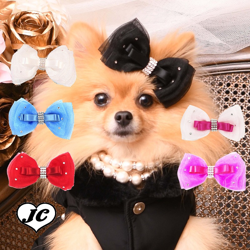 楽天市場】【Luxebirdie】ロズレボンネット（犬 服 小型犬