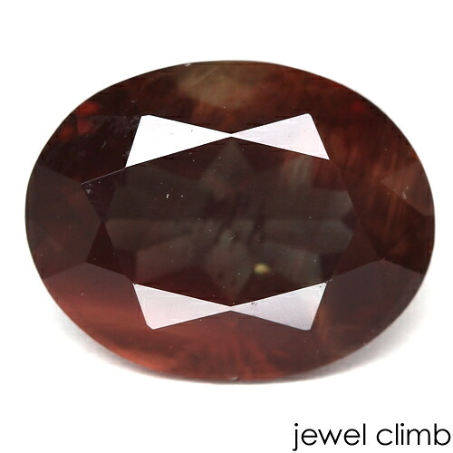 【６月の誕生石】マホガニーブラウンアンデシン 珠玉 ルース ３．３７ＣＴ