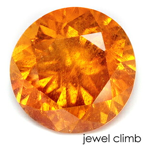 【春の特別ご案内／20%OFF】マンダリンオレンジ・クリノヒューマイト 宝石 ルース ０．８２ＣＴ