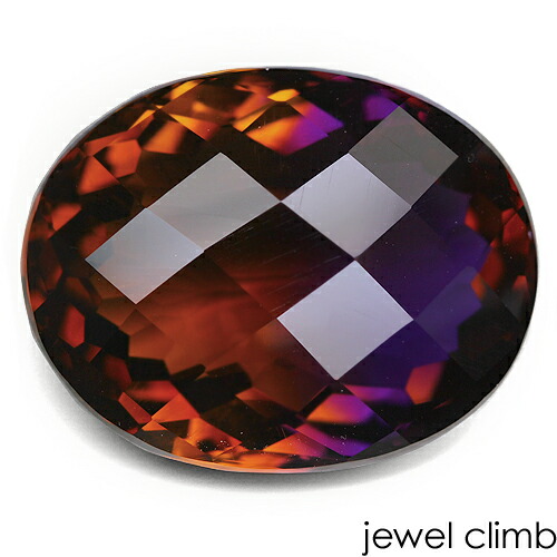 専用　宝石ルース 【匠の再研磨済】天然アメトリンの王様です！26カラット鑑付！ 宝石ルース 【最高峰へ匠の再研磨済】天然アメトリンの王様です！27