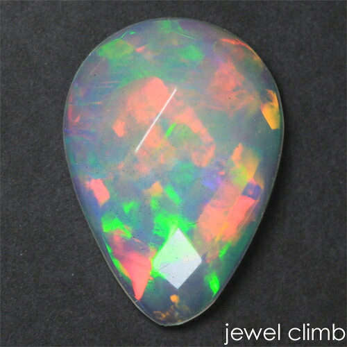 【10月の誕生石】スーダン共和国産結晶乳白色 珠玉 ルース ０．８９ＣＴ