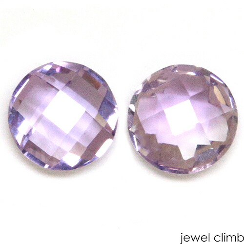 【ペアストーンセット価格】 ピンクアメシスト 宝石 ルース ≪ペアストーン≫４．８３ＣＴ