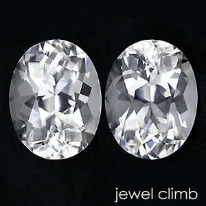 【ペアストーンセット価格】 ホワイトトパーズ 宝石 ルース ≪ペアストーン≫４．７６ＣＴ