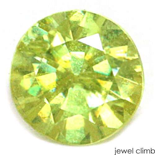 【春の特別ご案内／20%OFF】グリーンスフェーン 宝石 ルース ０．４６ＣＴ
