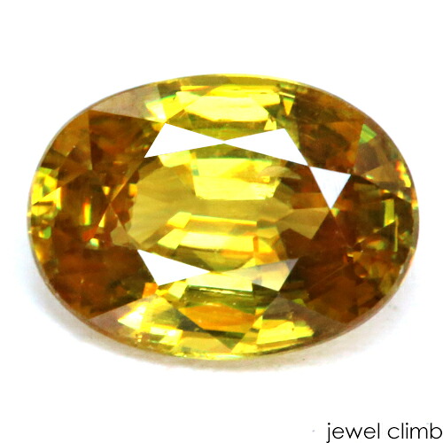 イエロースフェーン 宝玉 ルース １．４６ＣＴ ジュエリー・アクセサリー-ルースストーン