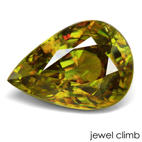 【滅多に無い石スフェーンセレクション】\u003cBR\u003eスフェーン 珠玉 ルース ５．６４ＣＴ