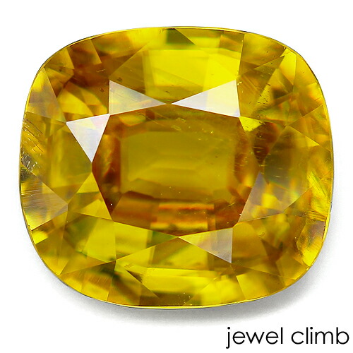 【滅多に無い石スフェーンセレクション】\u003cBR\u003eイエロースフェーン 貴石 ルース ２．９２ＣＴ