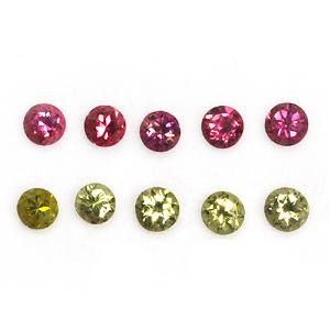 【特別価格に変更中】トルマリン 宝石 ルース ・グラデーションパック2.63CT|直輸入価格のルース屋さん