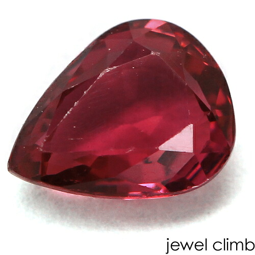 【７月の誕生石】\u003cBR\u003eルビー 貴石 ルース ０．３４ＣＴ