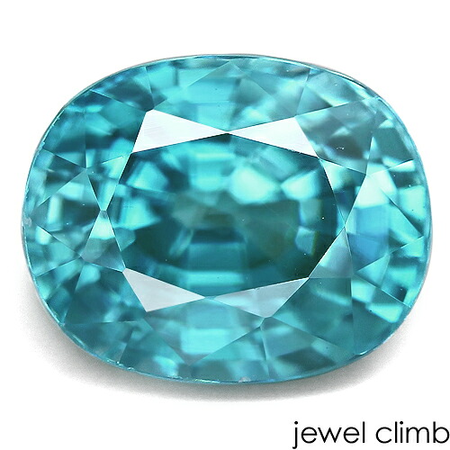 ブルージルコン 宝石 ルース ５．１２ＣＴ｜直輸入価格のルース屋さん