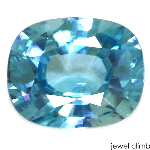 【百貨店SALE執り行なう】\u003cBR\u003e青色ジルコン 珠玉 ルース ５．１４ＣＴ
