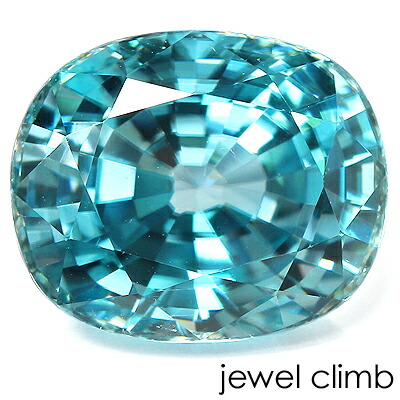 ブルージルコン　ルース 楽天市場】ブルージルコン 宝石 ルース 6．90CT : 直輸入