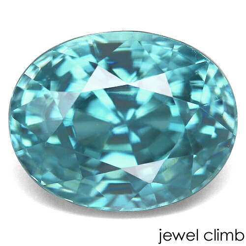【明滅する光の揺るぎ無い珠玉特集！】\u003cBR\u003e青色ジルコン 珠玉 ルース３．８４ＣＴ