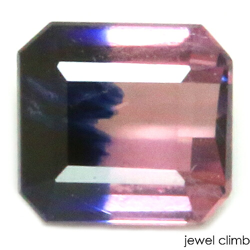 バイカラーサファイア 珠玉 ルース ０．８１ＣＴ
