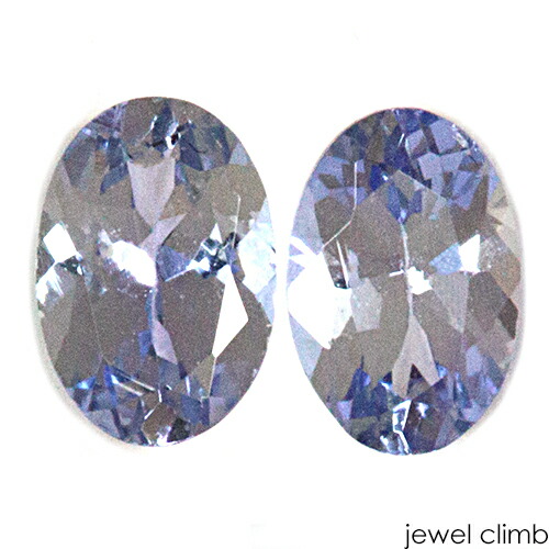 【ペアストーンセット価格】 非加熱タンザナイト(ゾイサイト) 宝石 ルース ≪ペア≫１．０７ＣＴ 21,384円